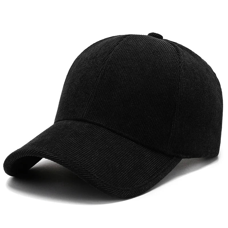 Corduroy Cotton Baseball Cap