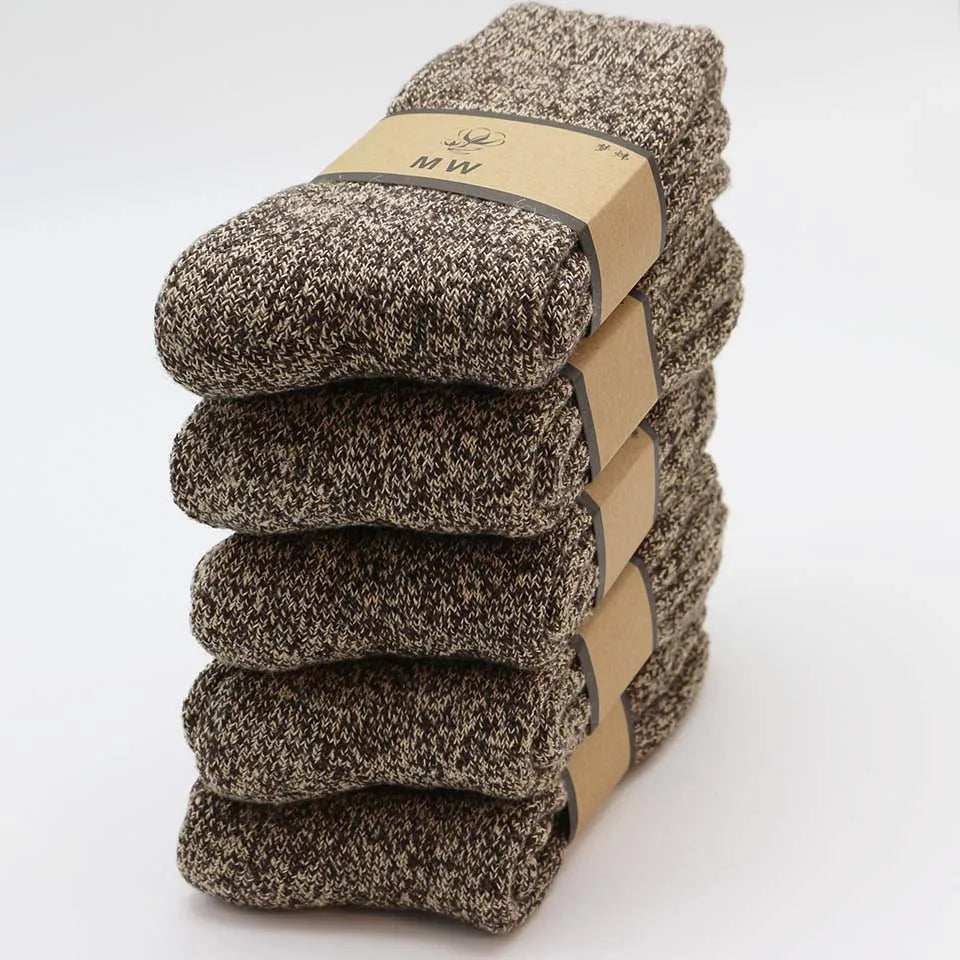 Merino Wool Socks 5 Pairs