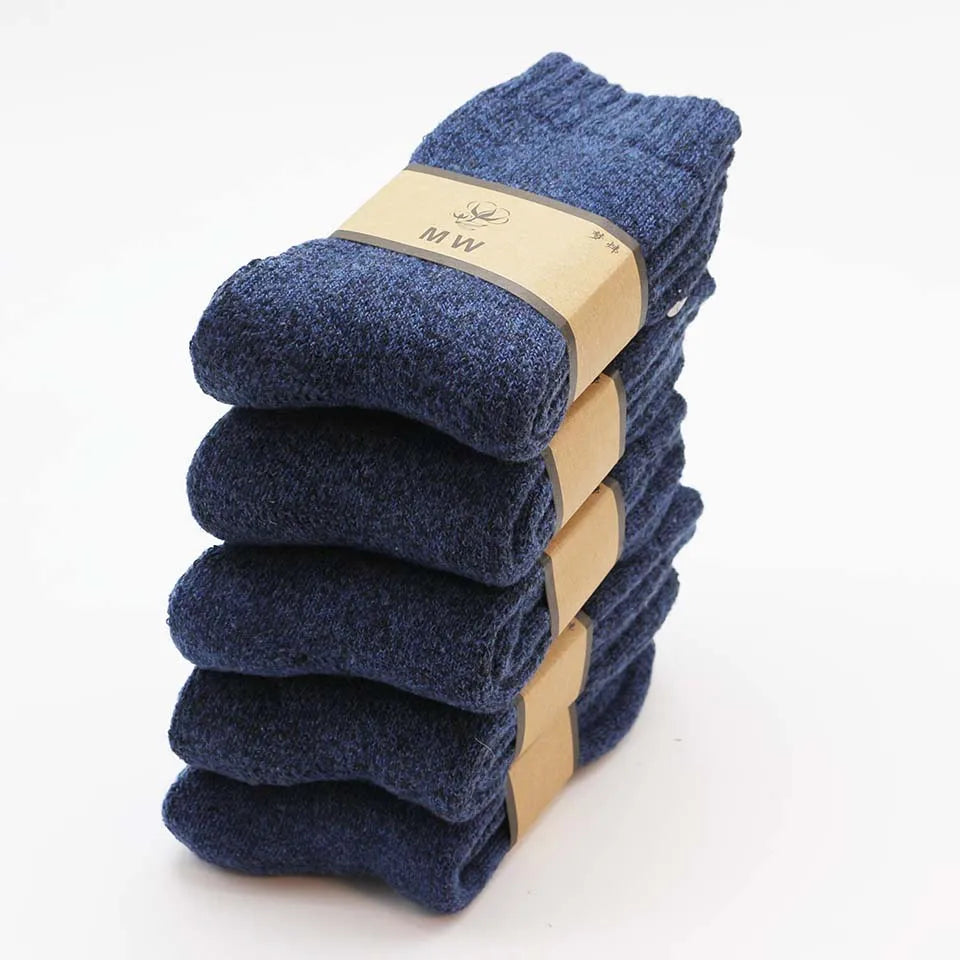 Merino Wool Socks 5 Pairs