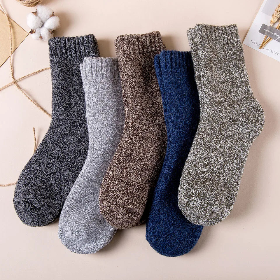 Merino Wool Socks 5 Pairs