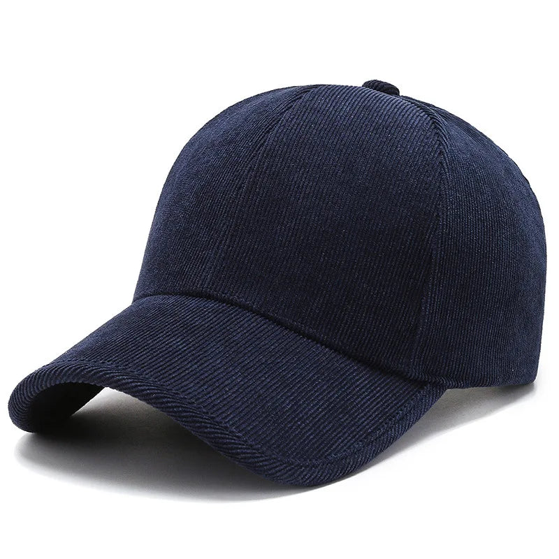 Corduroy Cotton Baseball Cap
