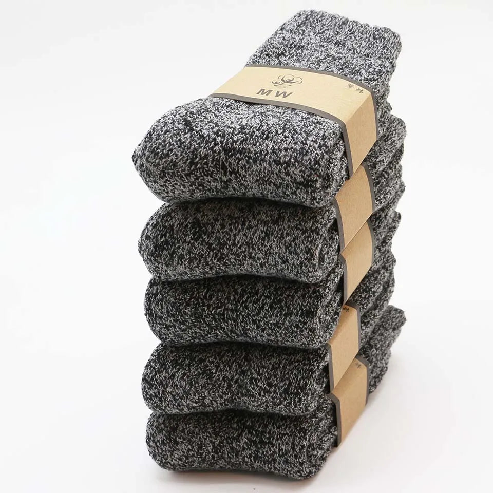 Merino Wool Socks 5 Pairs