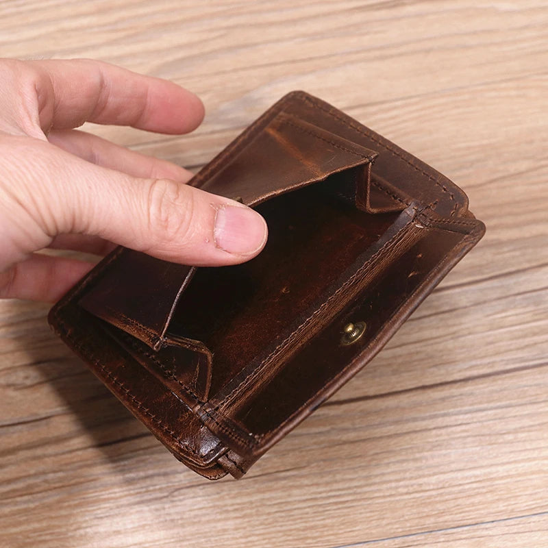 Cowhide Leather Wallet
