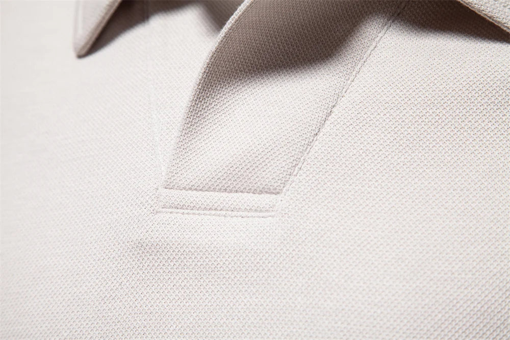 Cotton Knit Polo Shirt
