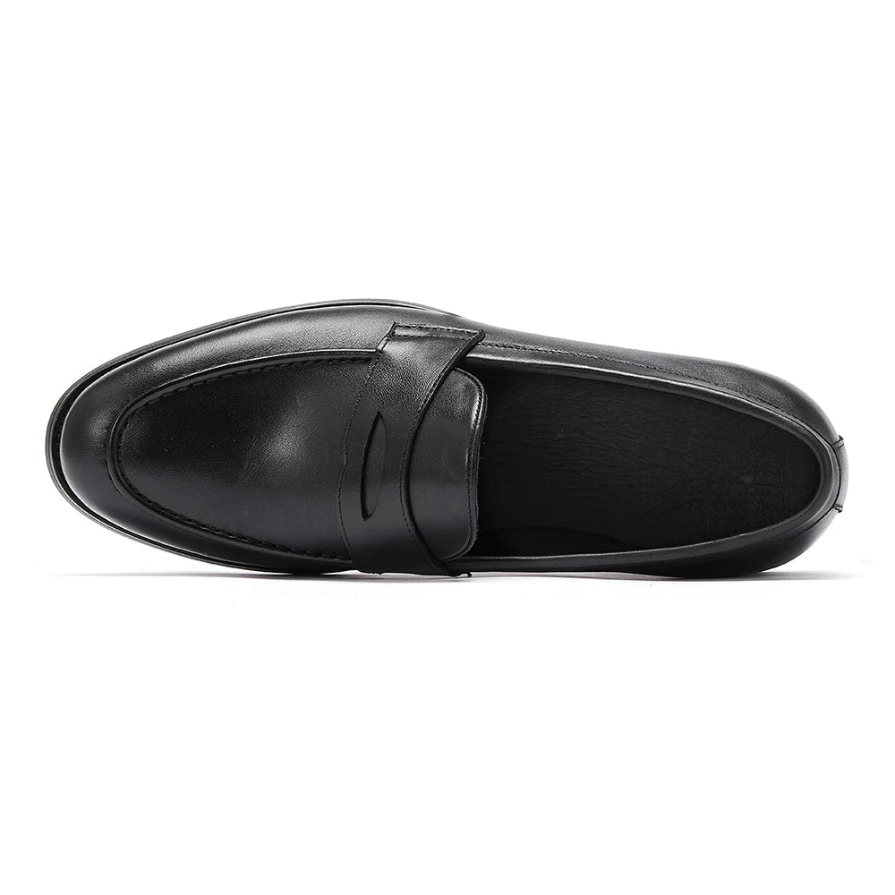 Cowhide Leather Loafers