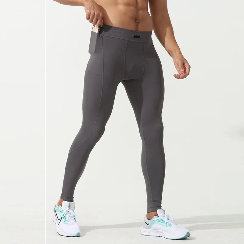 Nylon Spandex Compression Pants
