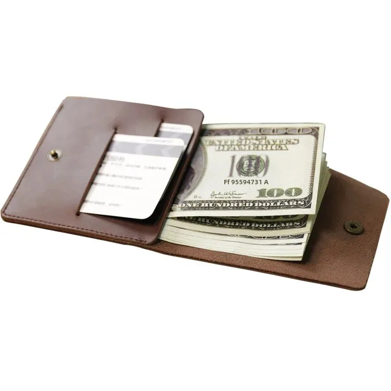 Cowhide Leather Bifold Wallet