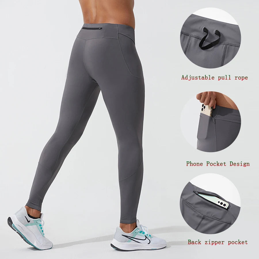 Nylon Spandex Compression Pants