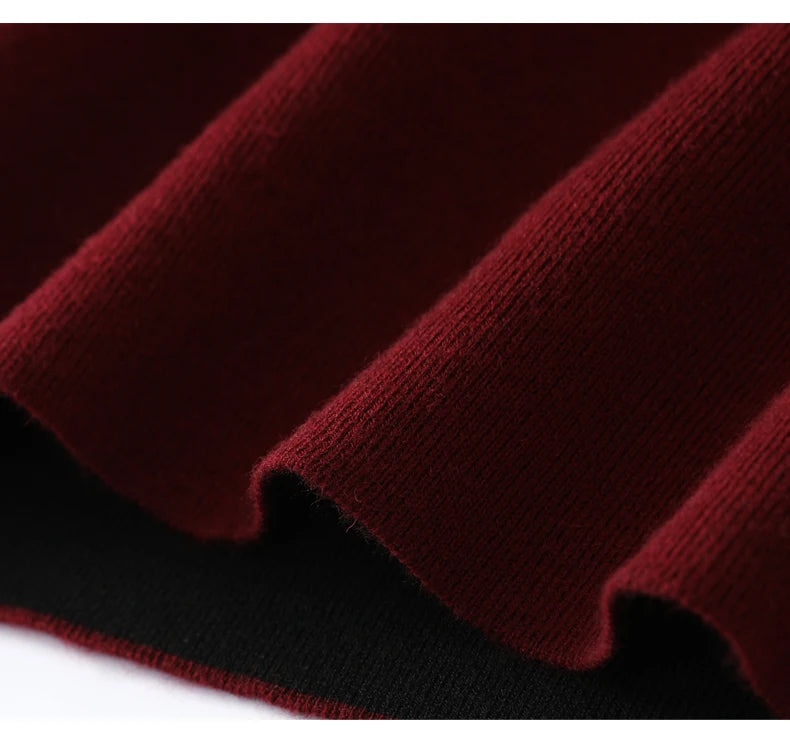 Merino Wool Half Zip Sweater