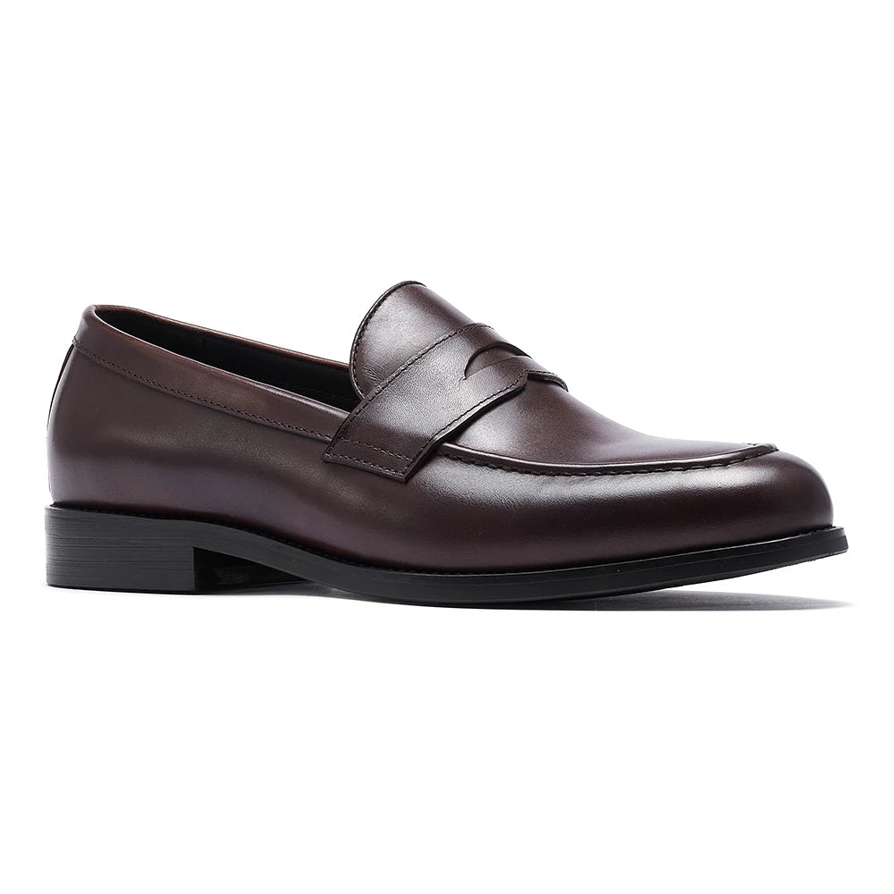 Cowhide Leather Loafers