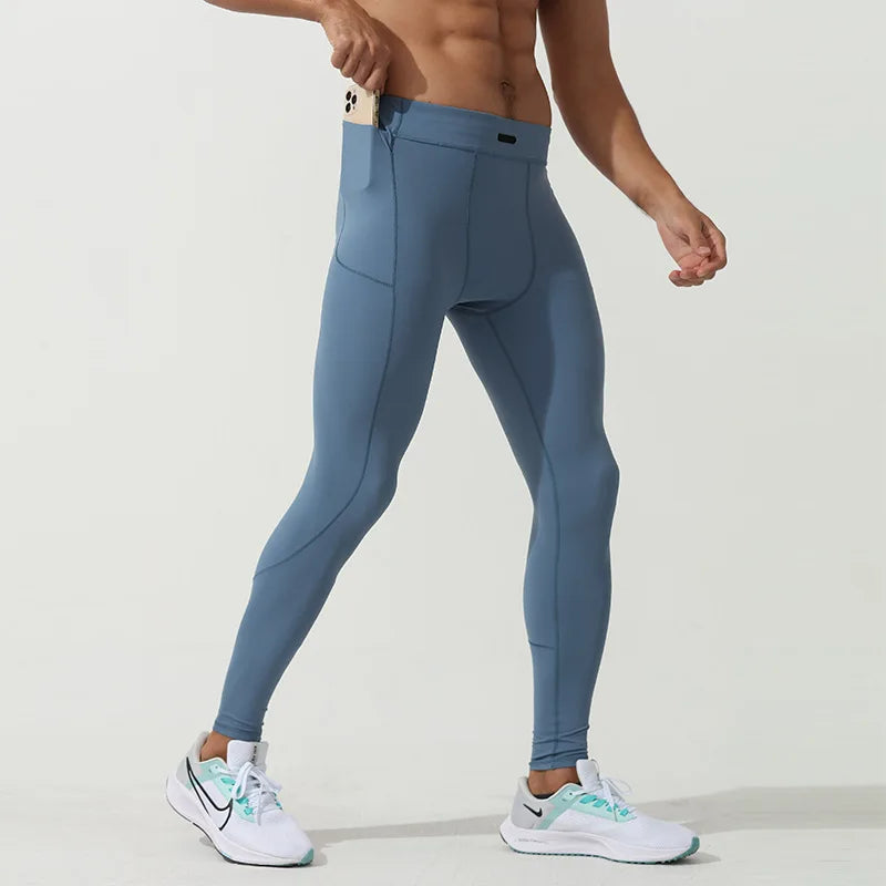 Nylon Spandex Compression Pants