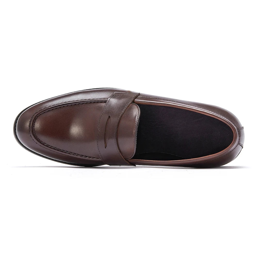 Cowhide Leather Loafers