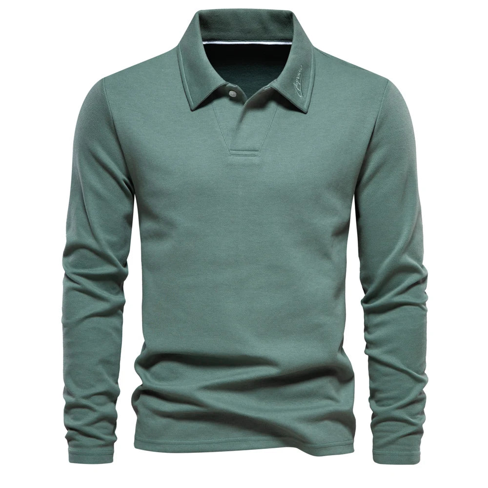 Cotton Knit Polo Shirt