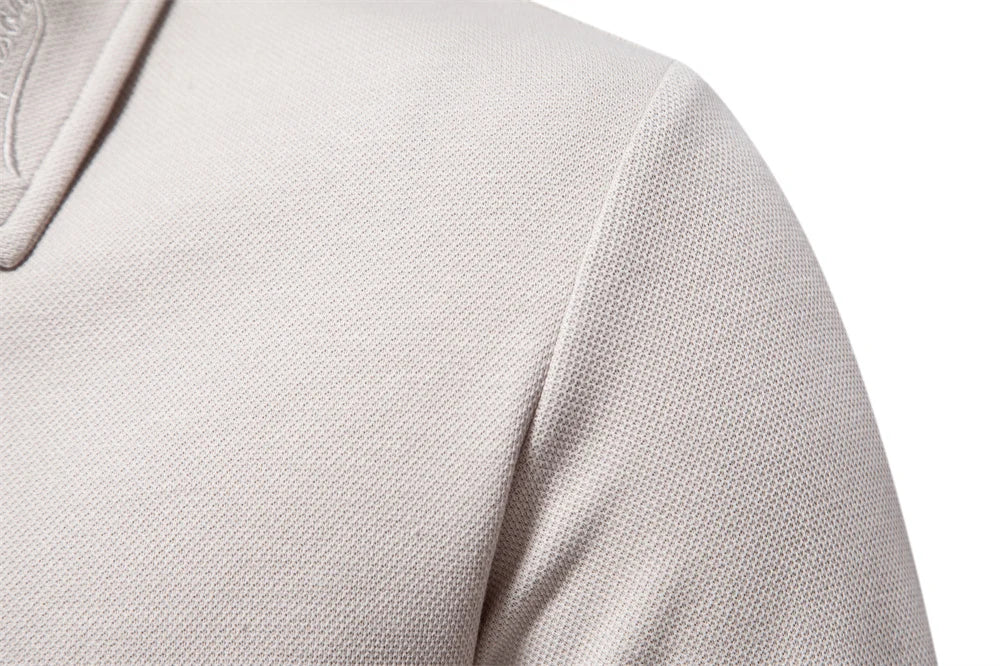 Cotton Knit Polo Shirt