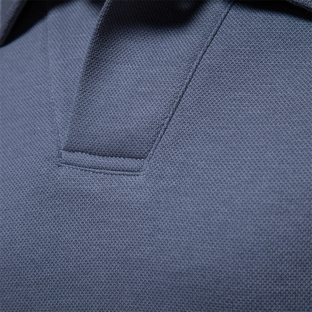Cotton Knit Polo Shirt